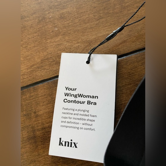 New Black Knix Wingwoman Contour Size 0+ Bra - Picture 6 of 6